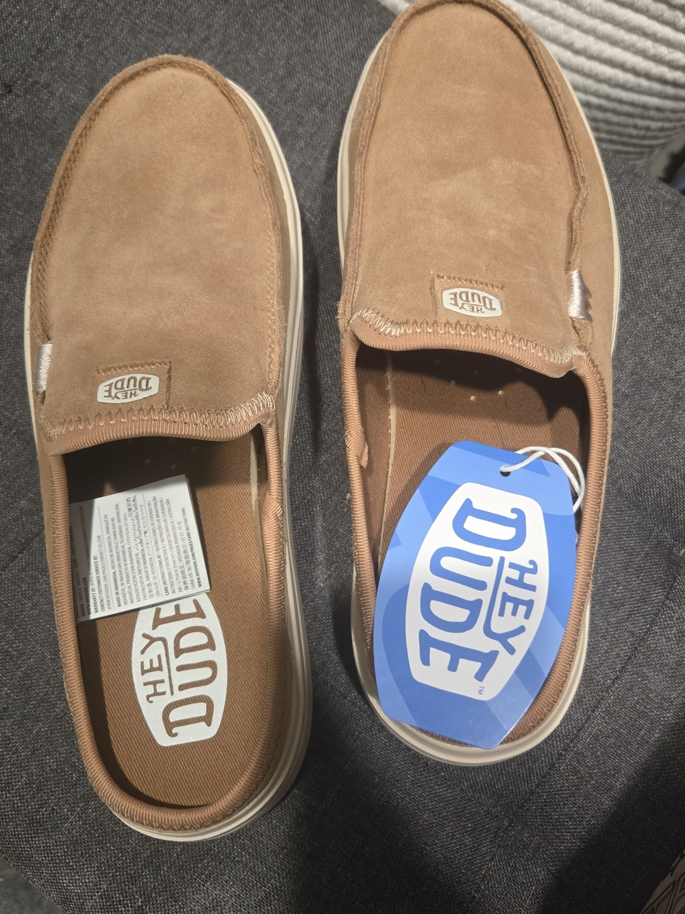 Hey Dude Austin Lift Slip-On Loafer in Tan - Picture 3 of 5